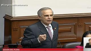 Roberto Chiabra no dará la confianza al gabinete Bellido: “No tengo ninguna imposición”