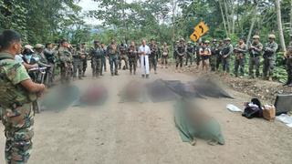PNP extendió sus condolencias por los siete suboficiales asesinados en el VRAEM