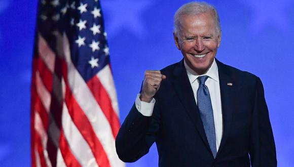 Joe Biden agradeció la liberación de la ayuda gubernamental para su equipo de transición. (ANGELA  WEISS / AFP).