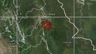 Sismo de magnitud 4,6 se registró en Ucayali esta mañana
