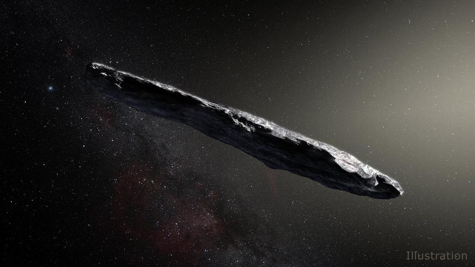 'Oumuamua': El viajero espacial de "una civilización alienígena" según científicos de Harvard. (NASA)