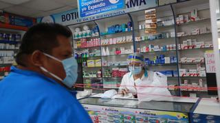Multarán con hasta S/ 8,600 a farmacias que no informen precios de medicamentos contra el COVID-19