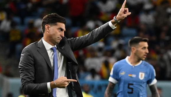 Uruguay: Diego Alonso defendió a su plantel ante Ghana. (Foto: AFP)
