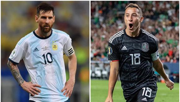 Argentina ya no enfrentará a México en un amistoso, por ser rival en el Mundial. (Foto: EFE/Composición)