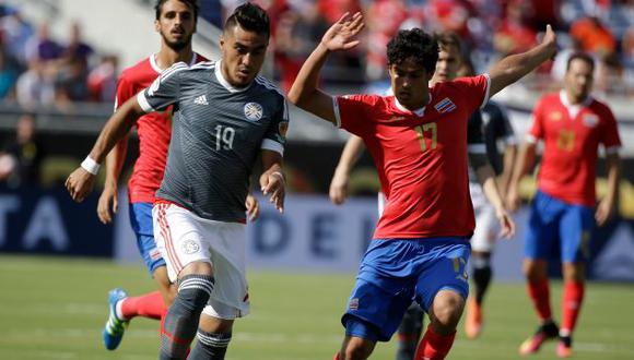 Costa Rica y Paraguay igualaronn 0-0 en partido por la Copa América Centenario. (AP)