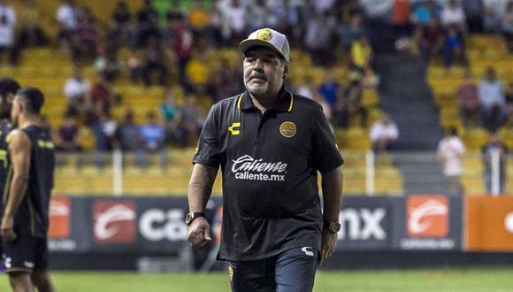 Diego Maradona también disparó contra Lionel Scaloni, entrenador interino de Argentina (Foto: AFP).