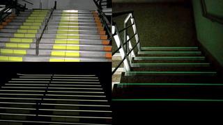 Escaleras que brillan en la oscuridad: Una alternativa de seguridad y protección creada por empresario peruano