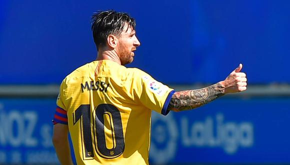 Lionel Messi fue relacionado con el Inter de Milán, según medio italiano.(Foto: AFP)