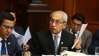 Informe recomienda que se destituya al fiscal Pedro Chávarry
