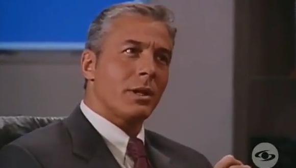 Javier Gómez interpretó al personaje de César Luis Freydell en ‘Pedro, el escamoso’ (Foto: Caracol Televisión)
