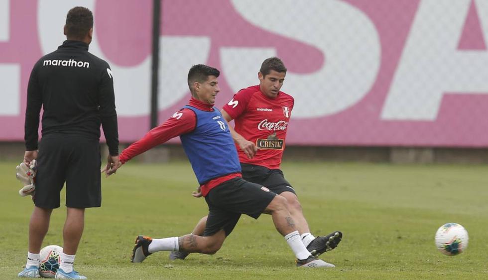 La selección se entrena para afrontar los duelo de preparación entre Perú y Uruguay. (Foto: Francisco Neyra - GEC)