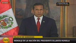Ollanta Humala dio por superado caso de espionaje de Chile