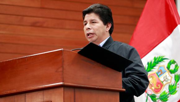 Pedro Castillo cerró inconstitucionalmente el Congreso. Foto: archivo Presidencia.