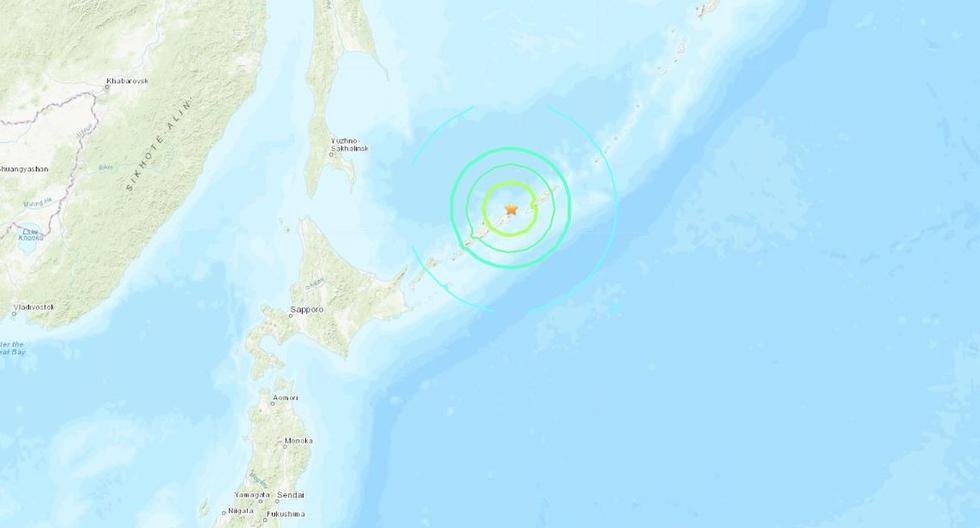 Era improbable que el sismo causara heridos o daños debido a su profundidad y a sus distancia de la costa, según las autoridades. de Japón. (USGS).