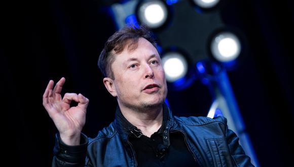 Elon Musk, el fundador de Tesla, se pronunció durante la presentación de los resultados financieros del fabricante de automóviles en el primer trimestre de 2020. (Brendan Smialowski / AFP).