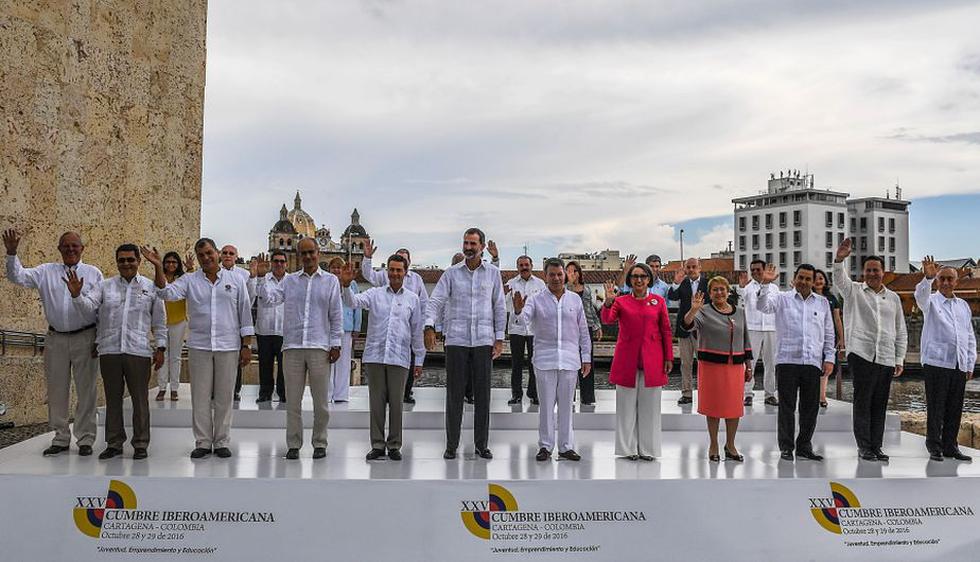 Venezuela canceló su asistencia a la XXV Cumbre Iberoamericana en Colombia. (EFE)