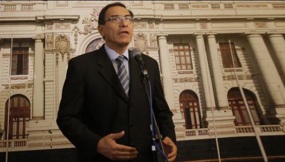 Acción Popular presentará hoy moción para interpelar a Martín Vizcarra. (Perú21)