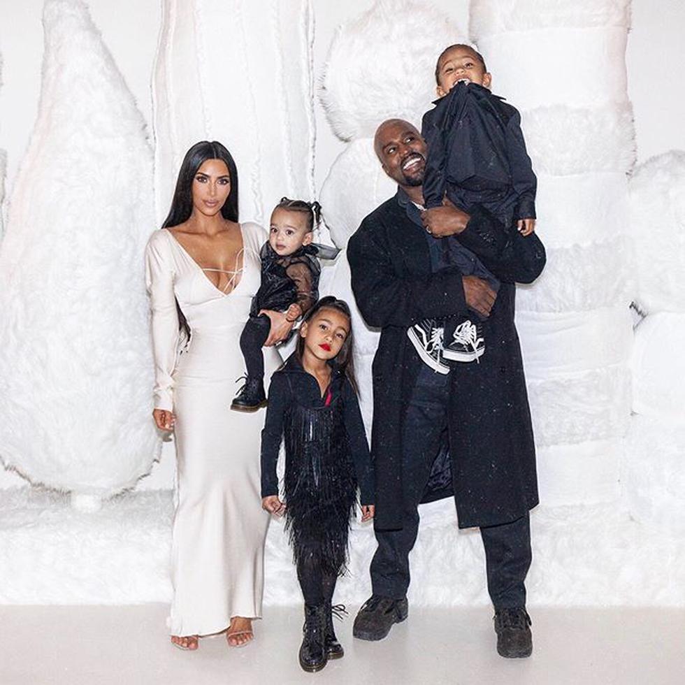 Kim Kardashian y Kanye West ya tienen tres hijos: Saint, North y Chicago. (Instagram @kimkardashian)