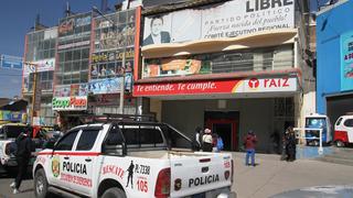 Deslacrado de bienes incautados en locales de Perú Libre inicia este miércoles