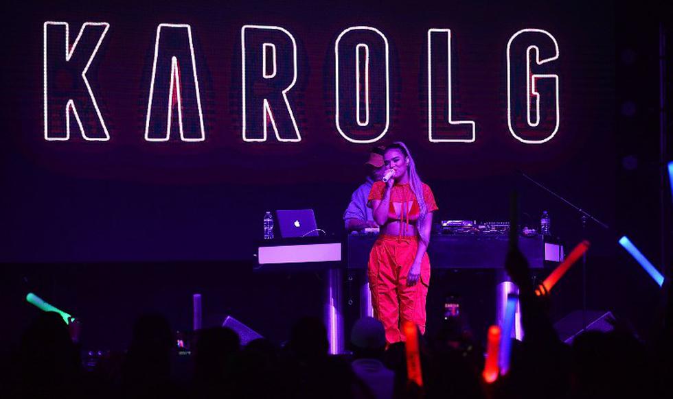 Karol G celebra eufóricamente en Instagram sus dos nominaciones al Grammy Latino | Foto: Getty Images