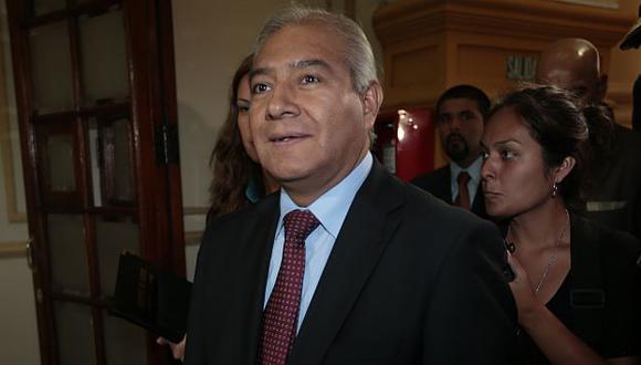 Wilfredo Pedraza, quien cayó por el caso López Meneses, calificó de “irrelevante” levantamiento a sus comunicaciones. (César Fajardo)