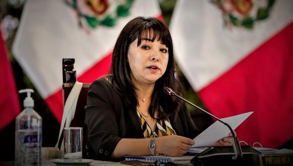 La primera ministra, Mirtha Vásquez, participó en la segunda jornada de la 59º CADE Ejecutivos. (Foto: Presidencia)