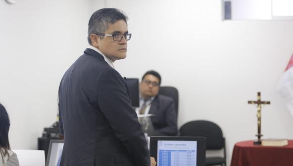 El fiscal José Domingo Pérez solicitó comparecencia con restricciones contra Giulliana Loza y otros abogados. (Miguel Bellido/GEC)