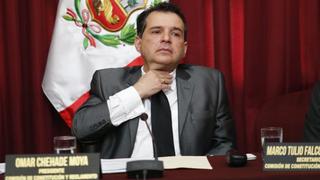 Omar Chehade: “Ollanta Humala está secuestrado psicológicamente por Nadine Heredia”