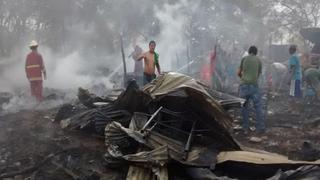 Piura: Incendio destruyó 20 casas de un asentamiento humano [Video]