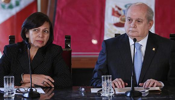 Premier y canciller deberán presentarse este viernes ante Congreso por bloqueo de tratado de extradición. (Percy Ramírez/Perú21)