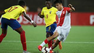 Perú igualó 1-1 contra Ecuador por el hexagonal final del Sudamericano Sub 17