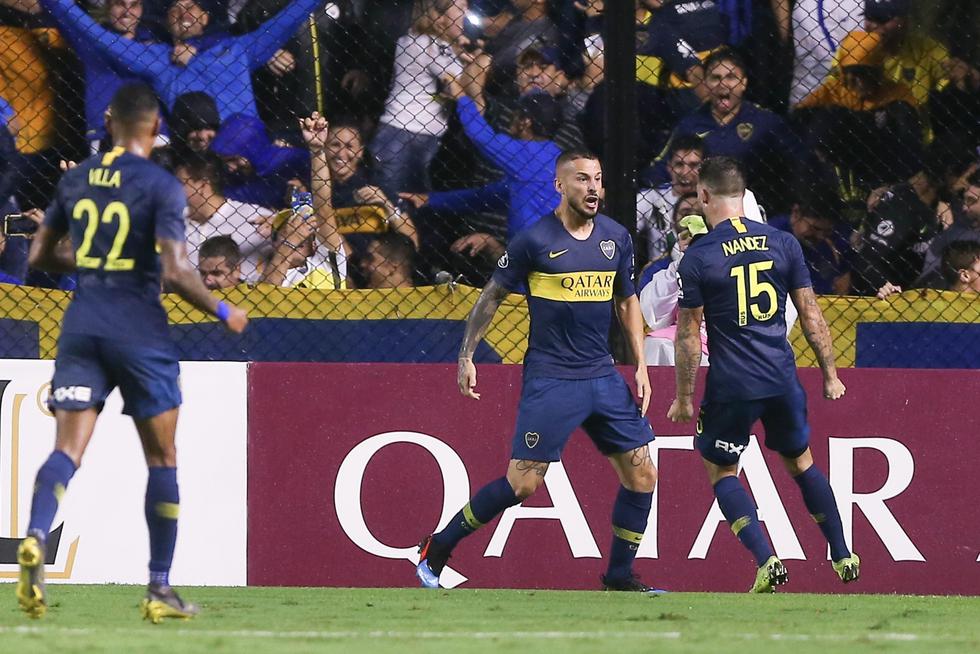 Boca Juniors vapuleó 4-0 a Jorge Wilsterman por la Copa Libertadores. (EFE)