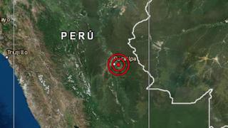 Sismo de magnitud 4.4 se registró en la ciudad de Pucallpa, señala el IGP