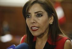 Alejandra Aramayo cree que retirar moción de censura "fue una decisión errada"