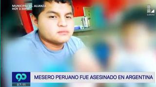 Mesero peruano fue asesinado a cuchillazos en Lanús, Argentina [Video]
