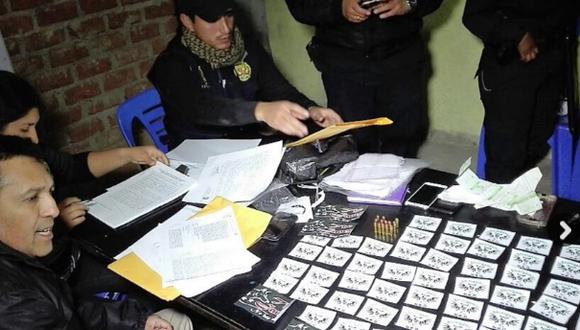 Los detenidos han sido partícipe de extorsiones, estafa y tráfico de droga. (Andina)