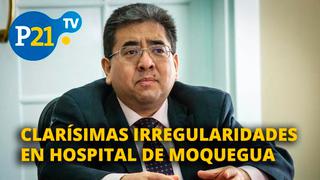 Irregularidades en construcción del Hospital de Moquegua son claras, afirma contralor