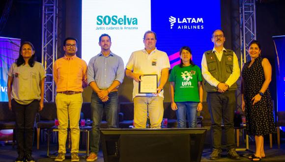 Latam Airlines Perú lanzó su programa SOSelva. (Foto: Difusión)