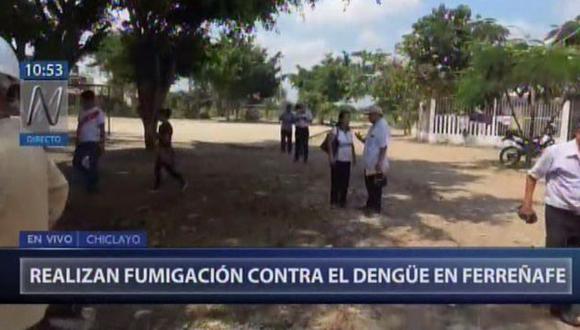 Aumentan a 33 los casos de dengue confirmados  (Captura: Canal N)