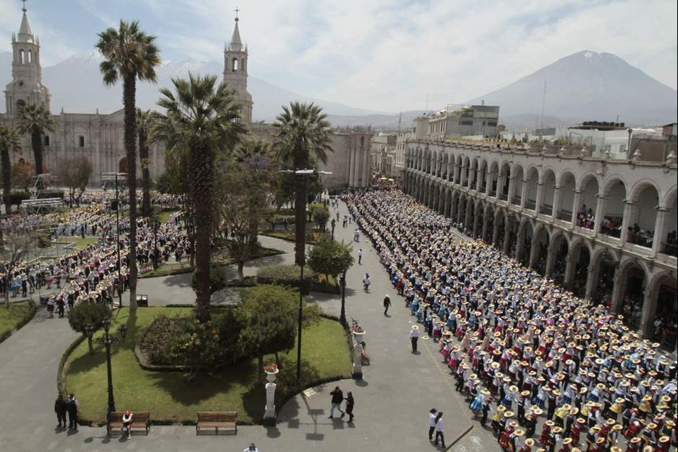 Así se desarrolló danza 'La Benita' en Arequipa. (Fotos: Miguel Idme Cruz)