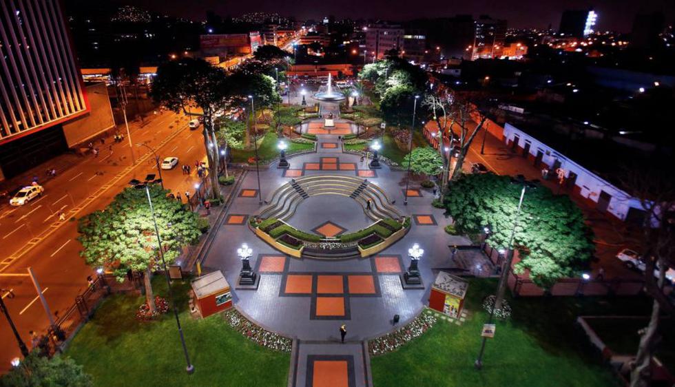 Municipalidad de Lima entregó remozado Parque Universitario. (MML)