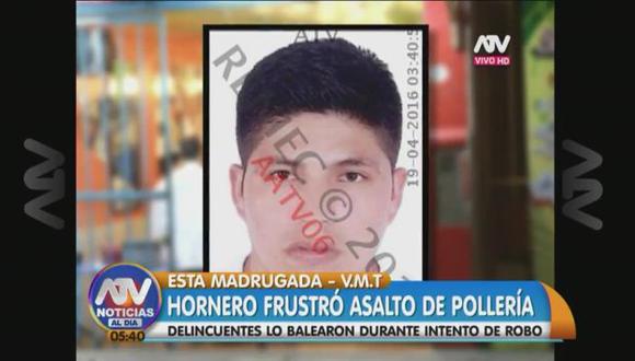 Delincuentes asesinaron a trabajador que frustró asalto en pollería de Villa María del Triunfo. (Captura de TV)