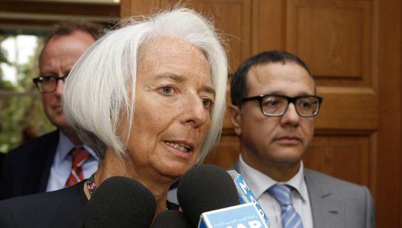 Crisis ucraniana puede tener graves consecuencias económicas, señaló Lagarde en Alemania. (AP)