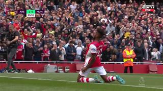 Arsenal vs. Manchester United: Nuno Tavares aprovechó un rebote para anotar el 1-0 en Premier League [VIDEO]