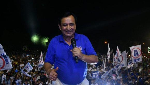 Francisco Pezo fue elegido gobernador regional de Ucayali por Alianza para el Progreso. (Foto archivo Diario Ímpetu)