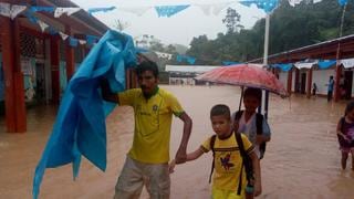 Ucayali: reportan 49 familias afectadas con desborde de quebrada Yumantay