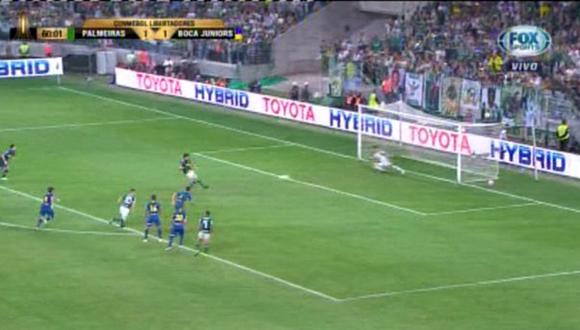 Palmeiras vence 2-1 a Boca Juniors con este gol de Gustavo Gómez. (Video: Fox Sports)
