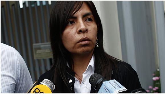 Giulliana Loza busca que se anule la orden de 15 meses de prisión preventiva contra Keiko Fujimori como parte de la investigación que se le sigue por el caso Odebrecht. (GEC).
