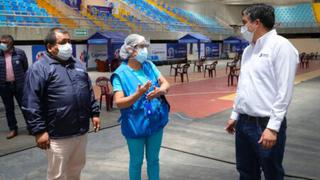 Cajamarca: vacunarán contra el COVID-19 a personal de primera línea en el coliseo Qhapaq Ñan 