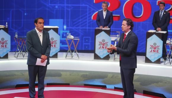 Ambos candidatos compartieron sus propuestas para la educación del país durante del Debate Presidencial organizado por el Jurado Nacional de Elecciones. (Foto: Hugo Pérez / @photo.gec )